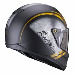 Coupon ???? Fiber Scorpion Exo Hx1 Ohno Helmet Black Gold ???? -Scorpion Shop scorpion exohx1 ohno oro 3
