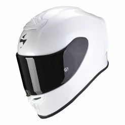 Buy ???? Fiber Scorpion Exo R1 Evo Air Solid Helmet White ✔️