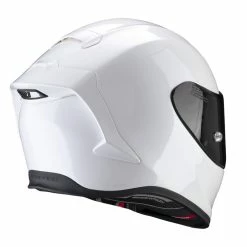 Buy ???? Fiber Scorpion Exo R1 Evo Air Solid Helmet White ✔️ -Scorpion Shop scorpion exor1 evo solid bianco 3