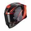 New ???? Fiber Scorpion Exo R1 Evo Air Gaz Black Matt Red ✨ -Scorpion Shop scorpion exor1 gaz rosso