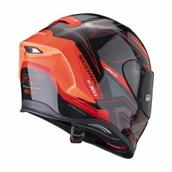 New ???? Fiber Scorpion Exo R1 Evo Air Gaz Black Matt Red ✨ -Scorpion Shop scorpion exor1 gaz rosso 3