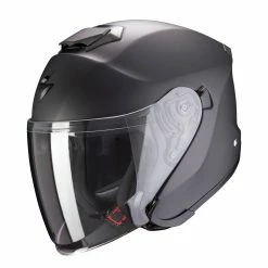 Hot Sale ???? Fiber Scorpion Exo S1 Jet Helmet Anthracite Matt ????
