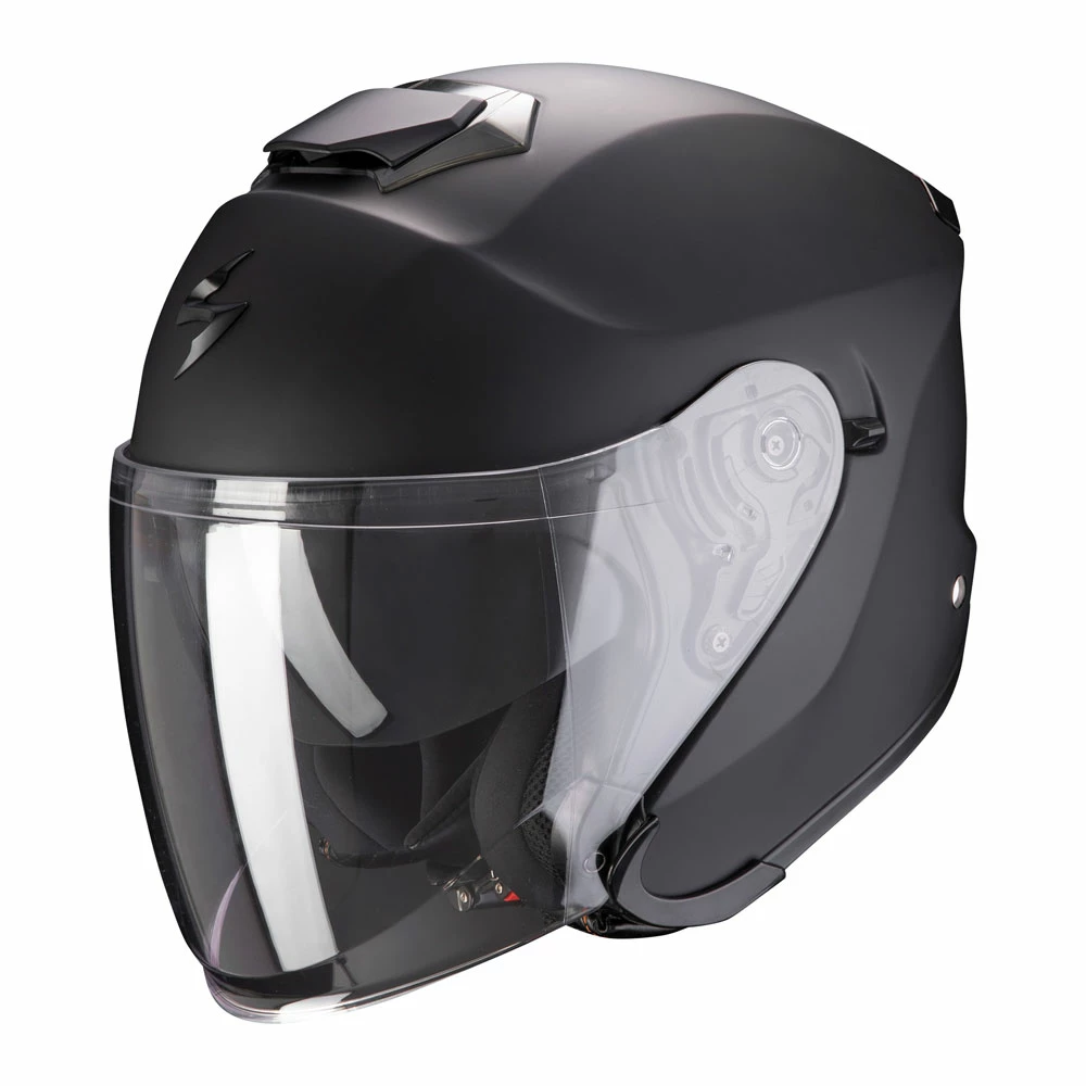 Buy ❤️ Fiber Scorpion Exo S1 Jet Helmet Black Matt ???? 3 Buy ❤️ Fiber Scorpion Exo S1 Jet Helmet Black Matt ????