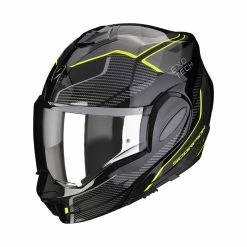Discount ???? Plastic Scorpion Exo Tech Evo Animo Helmet Black Yellow ✔️