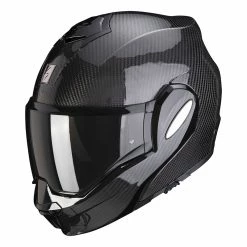 Best Pirce ⌛ Fiber Scorpion Exo Tech Carbon Modular Helmet Black ????