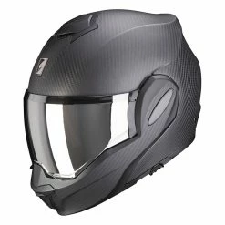 Flash Sale ???? Fiber Scorpion Exo Tech Carbon Modular Helmet Matt Black ????