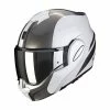 Best Pirce ⌛ Plastic Scorpion Exo Tech Forza Helmet White Silver ???? 2 Best Pirce ⌛ Plastic Scorpion Exo Tech Forza Helmet White Silver ???? -Scorpion Shop scorpion exotech forza biancoargento