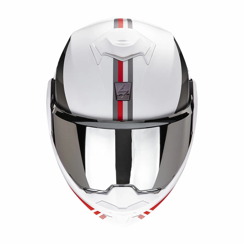 Budget ???? Plastic Scorpion Exo Tech Evo Genre Helmet White Silver ???? 4 Budget ???? Plastic Scorpion Exo Tech Evo Genre Helmet White Silver ???? - Image 2