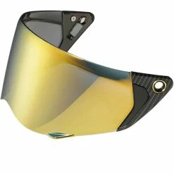 New ✨ Visors Scorpion Kdf19 Exo Hx1 Visor Mirrored Gold ✨