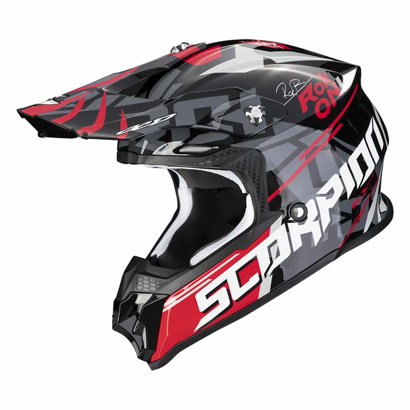 New ???? Plastic Scorpion Vx-16 Evo Air Rok Bagoros Helmet Red ???? 3 New ???? Plastic Scorpion Vx-16 Evo Air Rok Bagoros Helmet Red ????