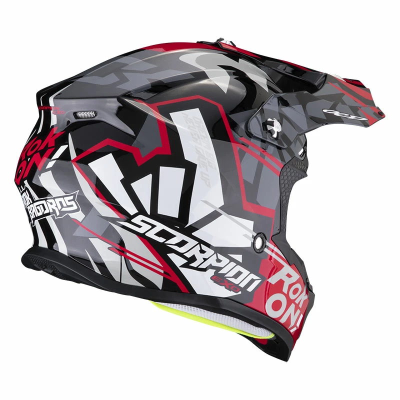 New ???? Plastic Scorpion Vx-16 Evo Air Rok Bagoros Helmet Red ???? 5 New ???? Plastic Scorpion Vx-16 Evo Air Rok Bagoros Helmet Red ???? - Image 3