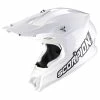 Cheap ⌛ Plastic Scorpion Vx-16 Evo Air Solid Helmet White ???? -Scorpion Shop scorpion vx16 evo air solid bianco