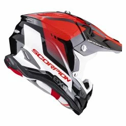 Coupon ???? Fiber Scorpion Vx-22 Air Attis Helmet Black Red ???? -Scorpion Shop scorpion vx22 air attis rosso 3