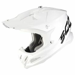 Budget ???? Fiber Scorpion Vx-22 Air Solid Helmet White ????